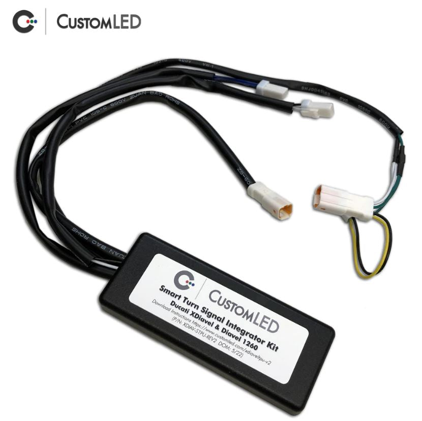 Custom LED Smart Turn Signal Integrator Kit for Ducati XDiavel