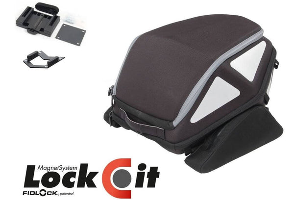 Hepco & Becker Royster Rearbag Lock-It Version for Rear Tank Ring | Black