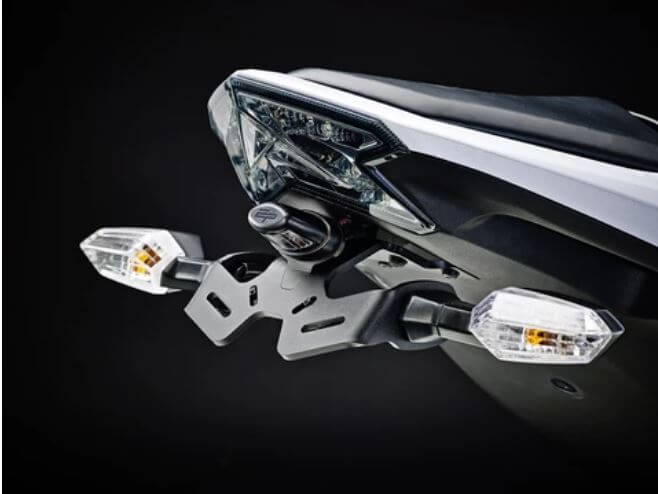 Evotech Performance Tail Tidy / License Plate Holder '13-'18 Kawasaki Z800
