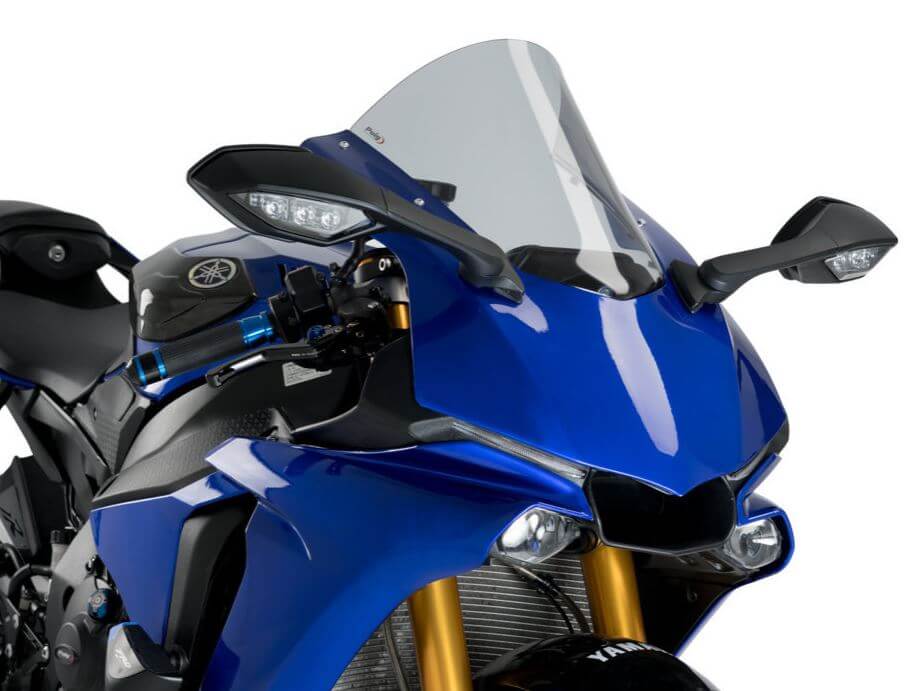 Buy Puig R-Racer Windscreen '15-'19 Yamaha YZF R1/R1M/R1S