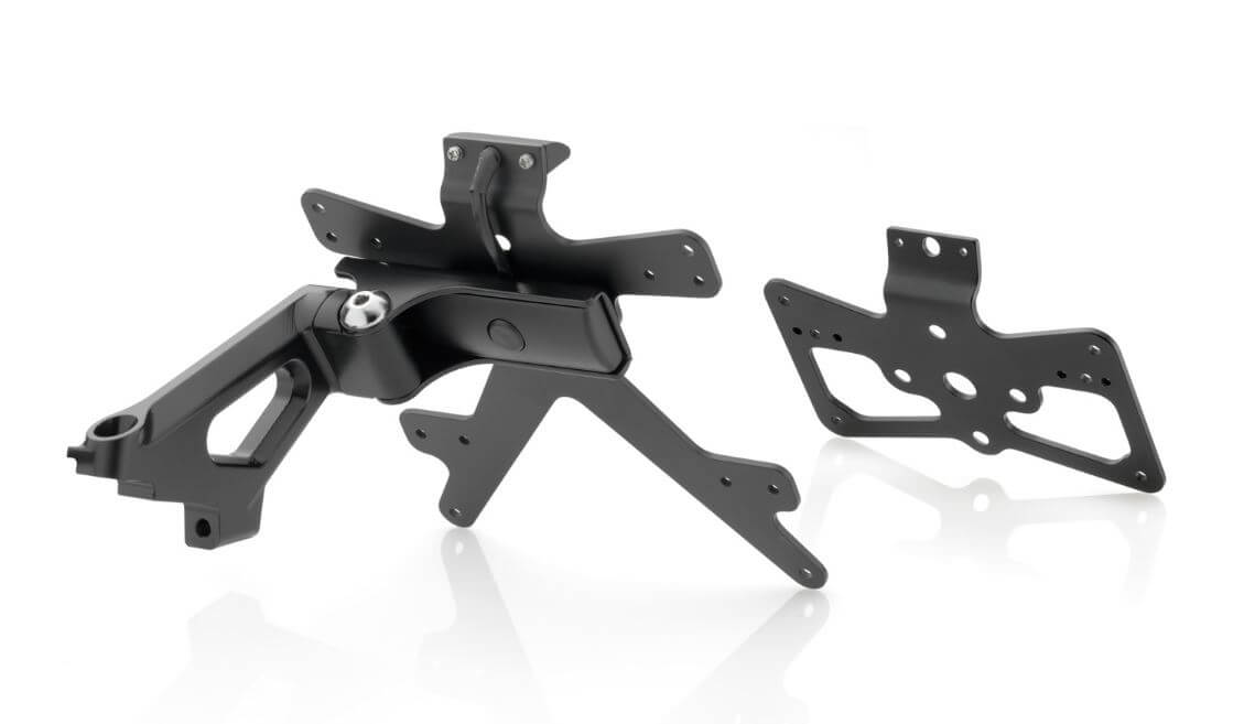 Rizoma OUTSIDE License Plate Support 2015-2019 Ducati Scrambler 800 | PT527B
