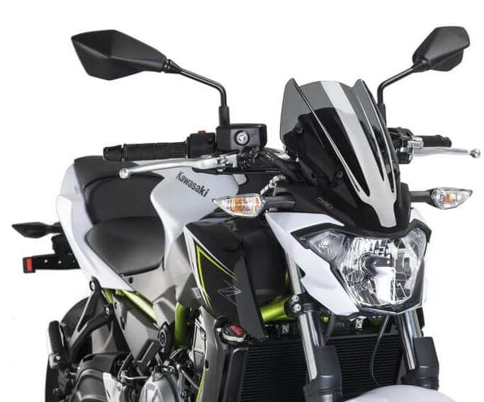 Puig Naked New Generation Sport Windscreens '17-'19 Kawasaki Z650