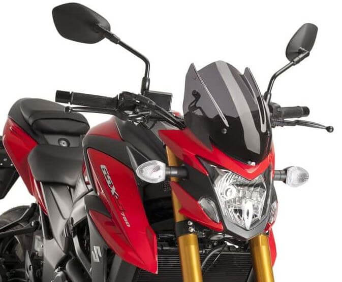 Puig Naked New Generation Sport Windscreens 2017-2018 Suzuki GSX-S750