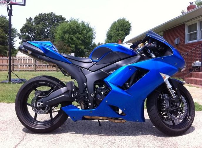 TechSpec Snake Skin Tank Grip Pads '07-'08 Kawasaki ZX6R