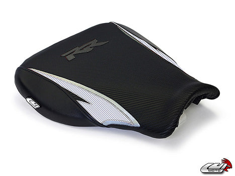 LuiMoto Tribal Blade Seat Cover 07-12 Honda CBR600RR - Cf Black/Cf Pearl - Motostarz USA