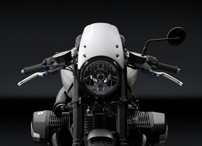 rizoma RnineT ヘッドライトフェアリング スクリーン バイザー Rizoma Aluminium Headlight Fairing/Windscreen 2014+ BMW R nine T