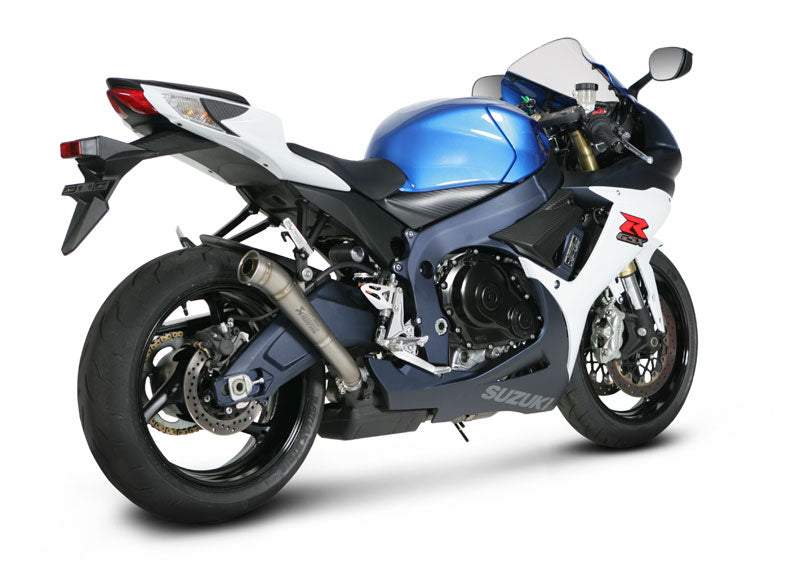 gsxr600/750 k6 k7 AKRAPOVIC レーシングスリップオン Akrapovic Megaphone Slip-On Exhaust Suzuki GSXR 600 / GSXR 750