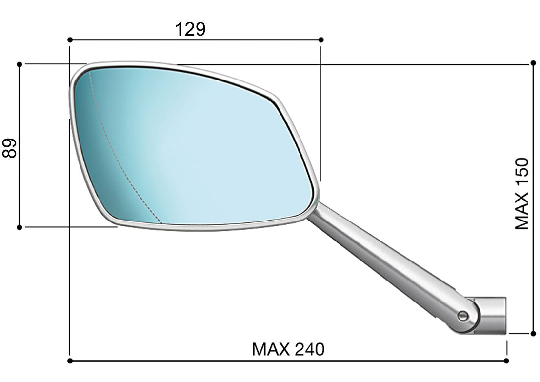 Rizoma 4D Mirror (Each) | Motostarz.com