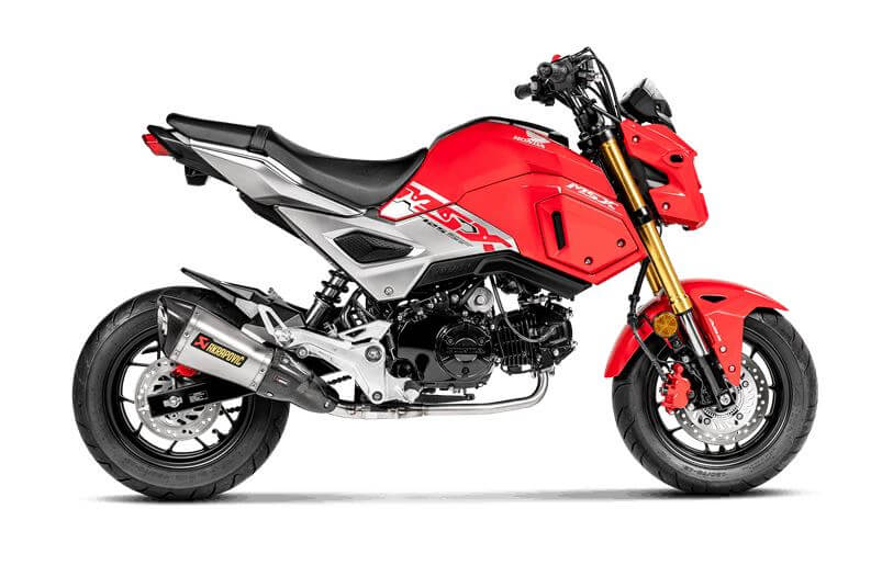 Akrapovic Racing Line (Titanium) Full Exhaust '16-'20 Honda GROM MSX 125