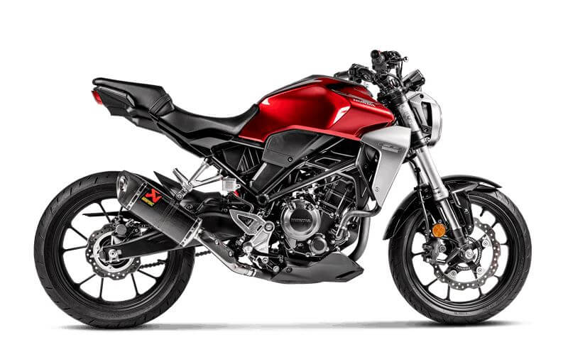Akrapovic Slip-On Line (Carbon) Exhaust 2019+ Honda CB300R