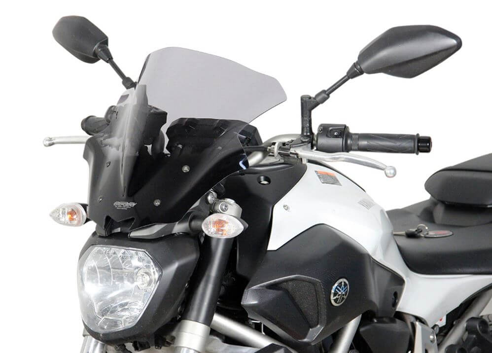 MRA Double Bubble Racing Windscreen 2014-2017 Yamaha FZ-07 / MT-07
