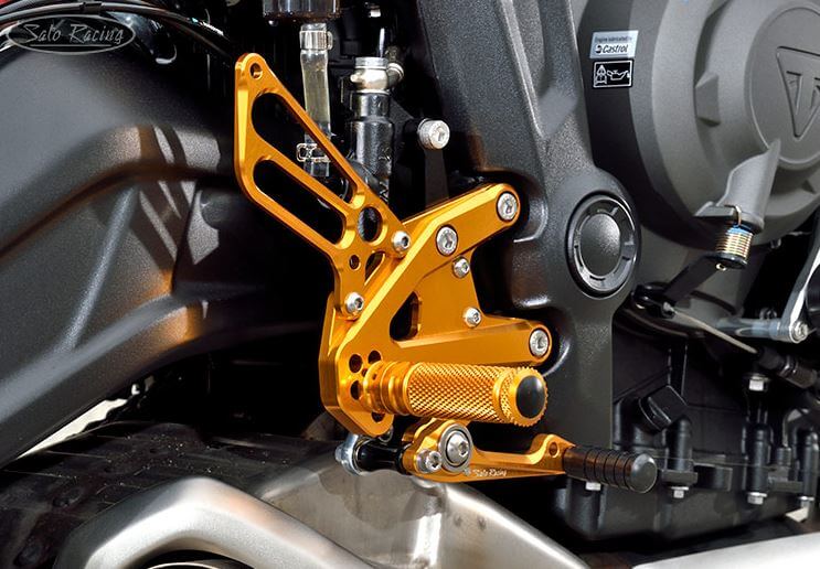 Sato Racing Adjustable Rearsets '21-'22 Triumph Trident 660