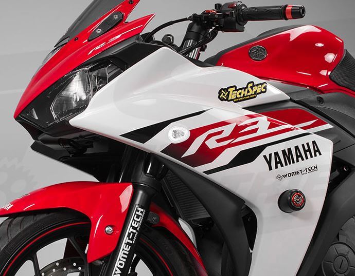 TST Industries HALO-GRT Front LED Flushmount Turn Signals '15-'20 Yamaha R3