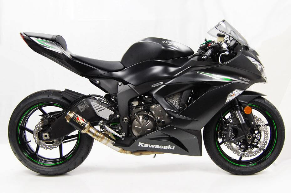 Competition Werkes GP Race Stainless Steel Slip-on Exhaust '13-'22 Kawasaki ZX6R