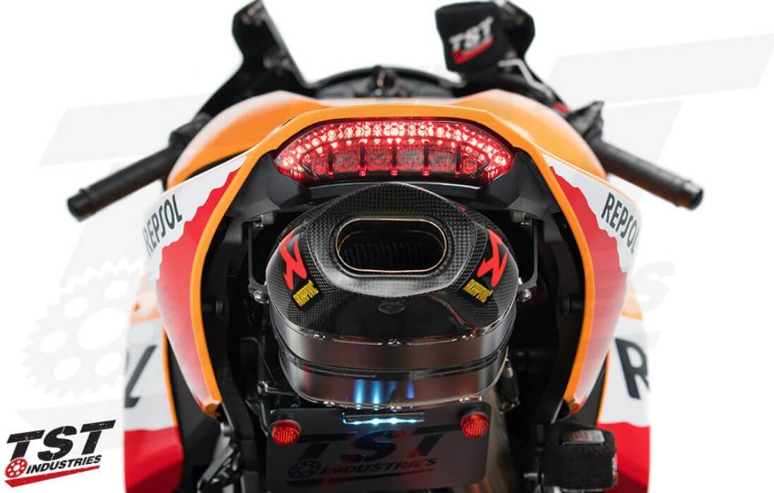 TST Industries V2 LED Sequential Integrated Tail Light 13-24 Honda CBR600RR