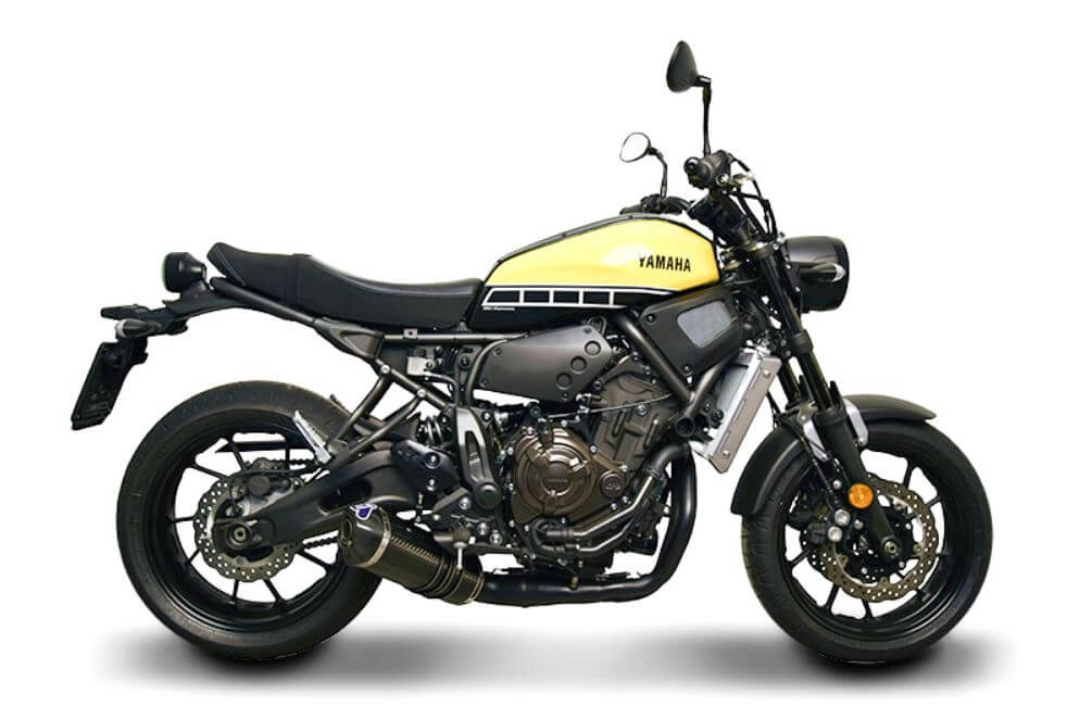 Termignoni Relevance Total Black Edition Full Exhaust System '15-'19 Yamaha FZ-07/MT-07/XSR700