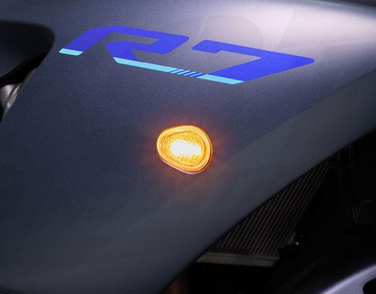 TST Industries HALO-GTR Front LED Flushmount Turn Signals '22- Yamaha R7
