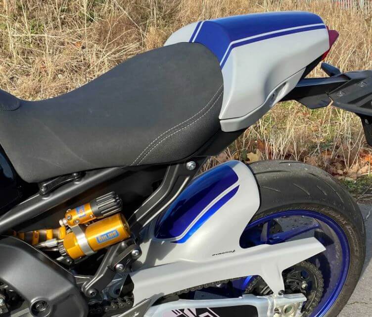 Pyramid Seat Cowl '21-'22 Yamaha MT-09 | Icon Blue