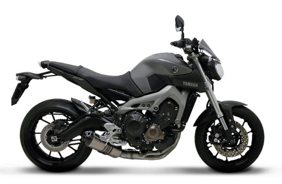 Termignoni Relevance Stainless/Titanium Full Exhaust System '14-'19 Yamaha MT-09/FZ-09/XSR900