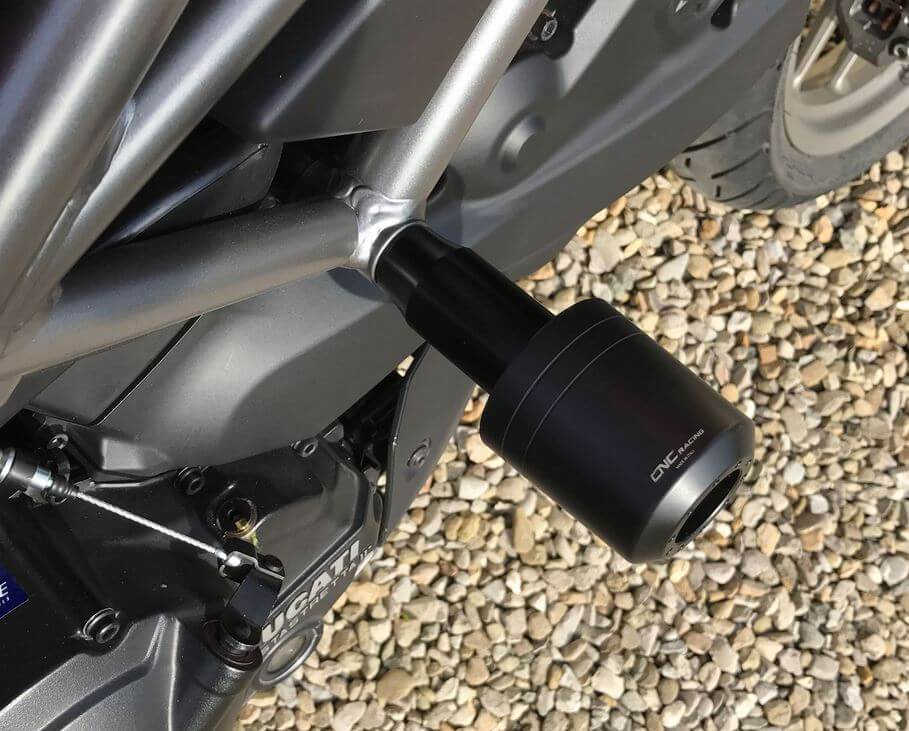 CNC Racing Frame Crash Protections Kit '17-'18 Multistrada 950, '15-'17 Multistrada 1200/S/Pikes Peak, '18- Multistrada 1260