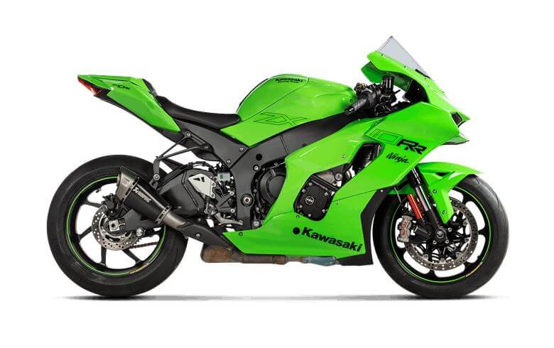 Akrapovic Slip-On Line (Titanium) Exhaust '21-'22 Kawasaki Ninja ZX10R | S-K10SO28-ASZTBL