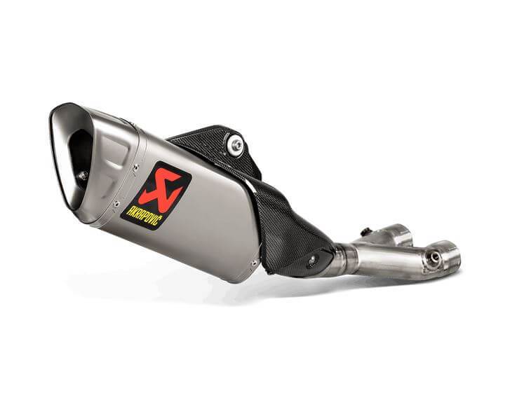 Akrapovic Optional Link Pipe/Collector (Titanium) 15-26 Yamaha R1/R1M