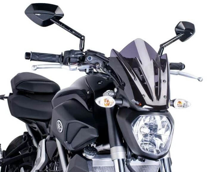 Puig Naked New Generation Sport Windscreens 2014-2017 Yamaha FZ-07 / MT-07