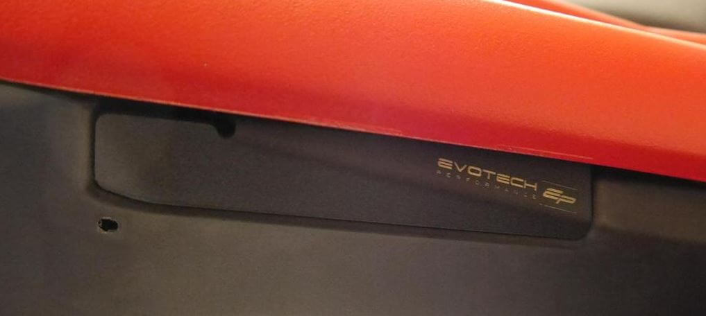 Evotech Performance Footrest Blanking Plates 2013-2016 Triumph Street Triple/R | bun012211-04