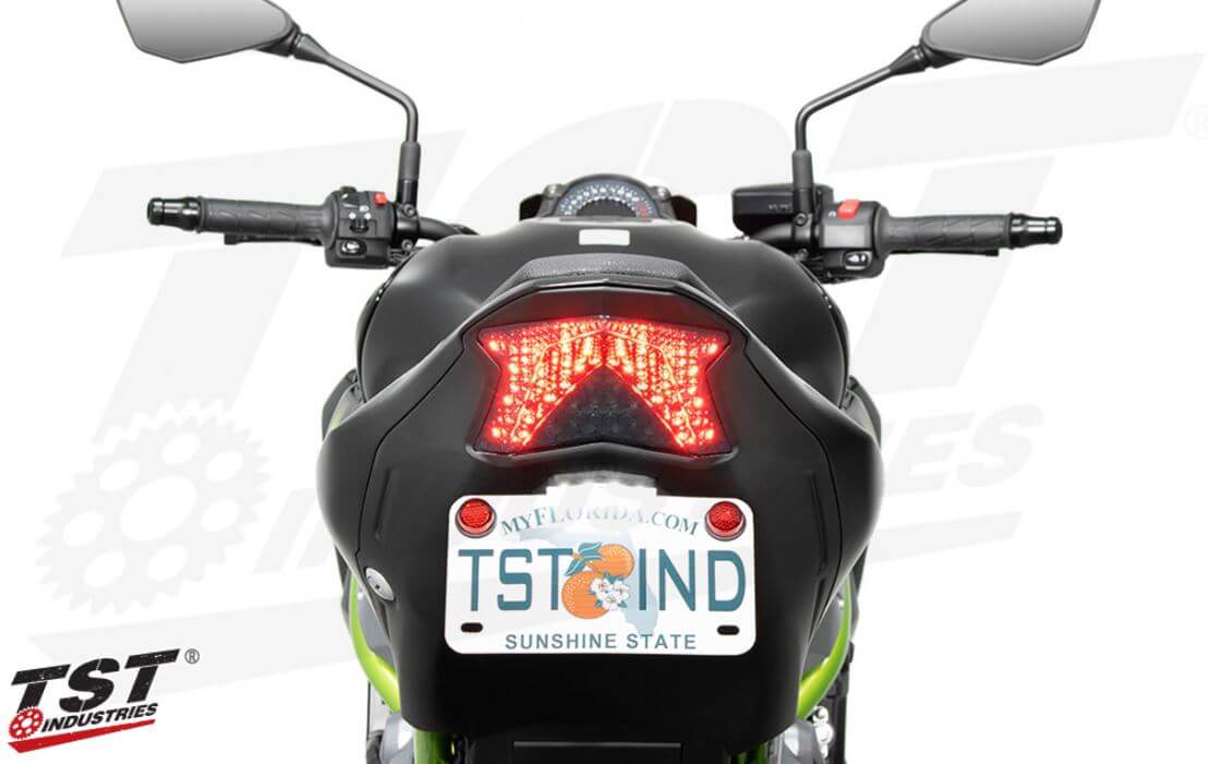 TST Industries Programmable Sequential LED Integrated Tail Light '20+ Kawasaki ZH2