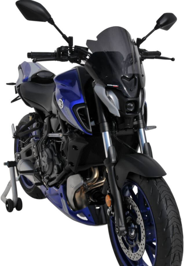 ヤマハ　MT-07 後期　スクリーン　USED Shop Ermax Touring Windscreen 36,5cm '21-'24 Yamaha MT-07