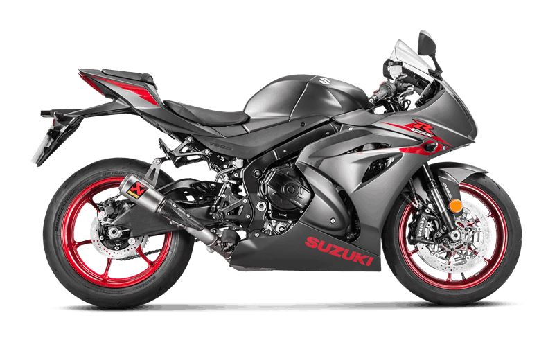 Akrapovic Slip-On Line (Titanium) Exhaust System '17-'20 Suzuki GSX-R1000/R