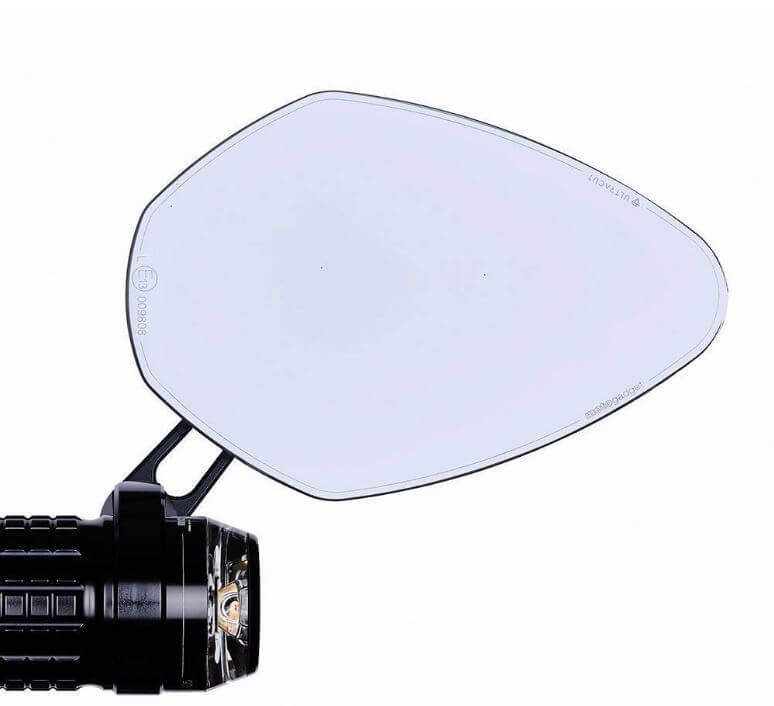 Motogadget m-view Page Bar End Mirror for 7/8 & 1" Handlebars (Each)
