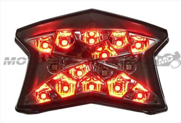 Motodynamic Sequential LED Tail Light '17-'20 Kawasaki Ninja 650 / Z650