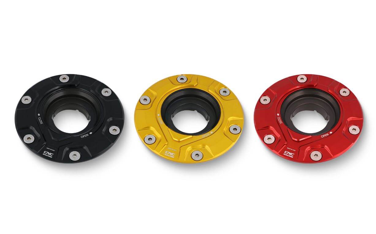 CNC Racing TSB12 Gear Fuel Tank Flange (check fitment chart)