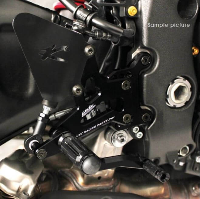 Valter Moto Type 1.5 Adjustable Rearsets 2017-2018 Aprilia RSV4