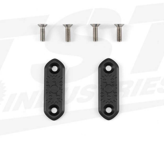 TST Industries Mirror Block Off Plates '13-'16 Kawasaki Ninja 300, '18-'23 Ninja 400, '17-'23 Ninja 650, '19-'24 ZX6R