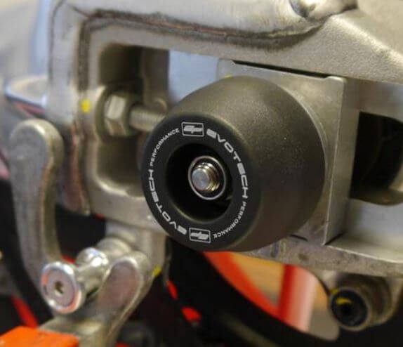 Evotech Performance Rear Spindle Bobbins - Aprilia 09-25 RSV4 / 11-25 Tuono V4 | *Check Fitment*