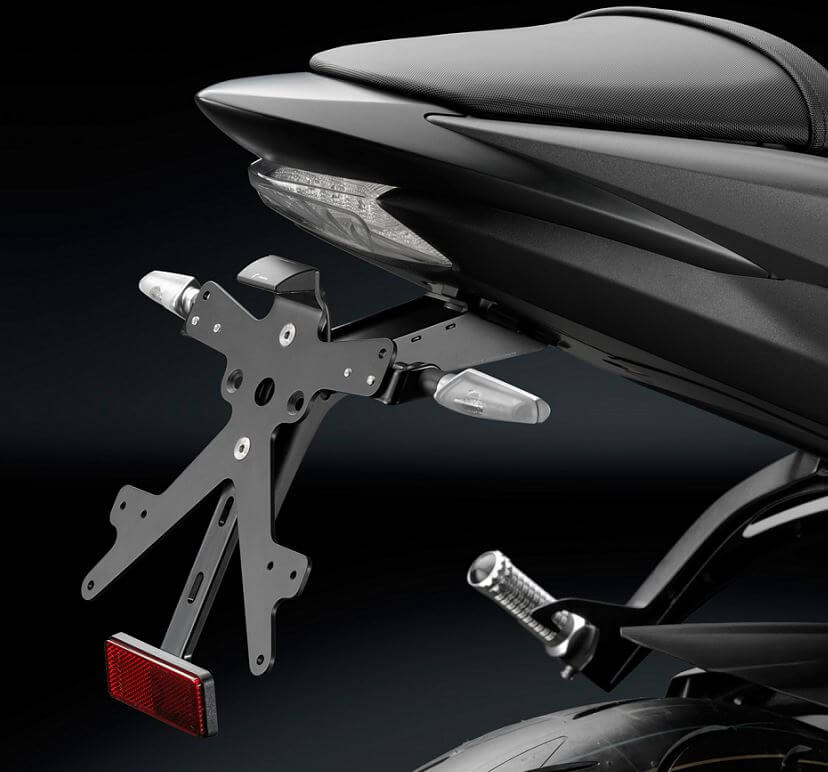 Rizoma "FOX" License Plate Support 2015-2017 Suzuki GSX-S1000/F | PT409B