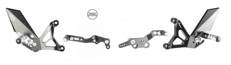 Lightech Track-System Rearsets '11-'16 MV Agusta F3 675, '13-'18 F3 800