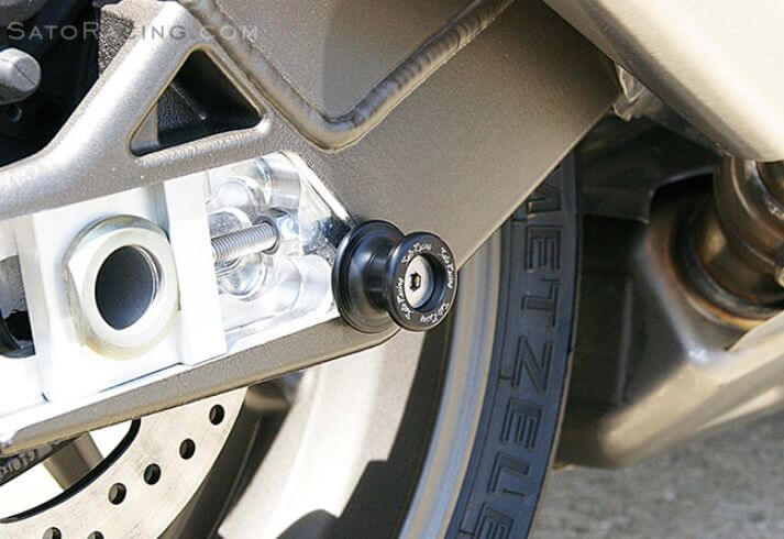 Sato Racing Swingarm Spools '10- BMW S1000RR, '14- S1000R