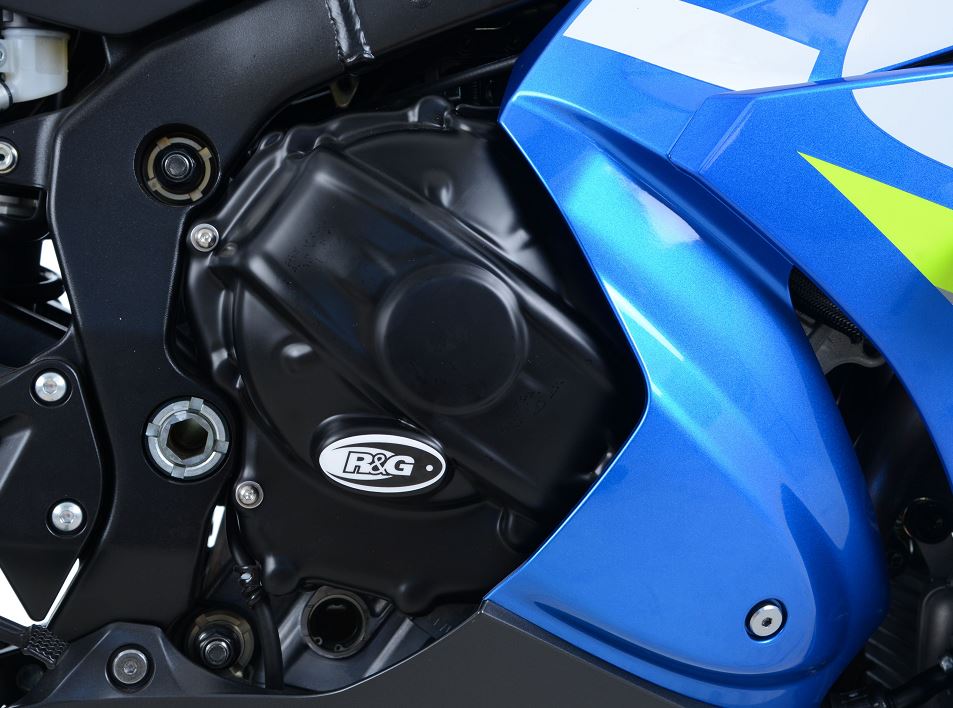 R&G Racing Engine Case Cover Kit (3pc) 2017-2018 Suzuki GSX-R1000/R | KEC0103BK