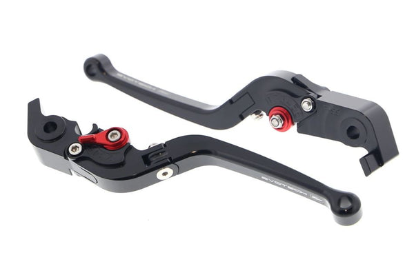 Evotech Performance Folding Brake & Clutch Levers 06-10 Suzuki GSX-R600/750, 05-06 GSX-R1000