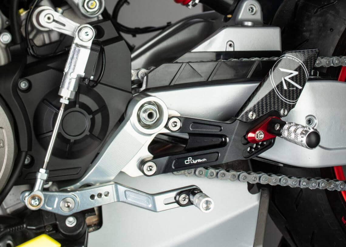 Buy Buy Lightech R Series Rearsets '20-'21 Aprilia RS / Tuono 660