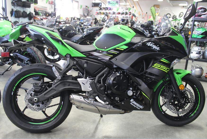 TechSpec SnakeSkin Tank Grip Pads '17-'24 Kawasaki Z650 / Ninja 650