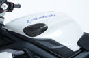 R&G Racing Carbon Fiber Tank Sliders (Pair) for Triumph Daytona 675/Moto2, Street Triple 675/765/R