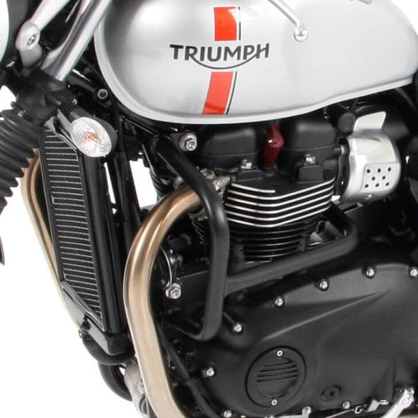 Barres De Protection Moteur Pour Triumph Bonneville T100 T120 Bobber - Protection Cadre Noir