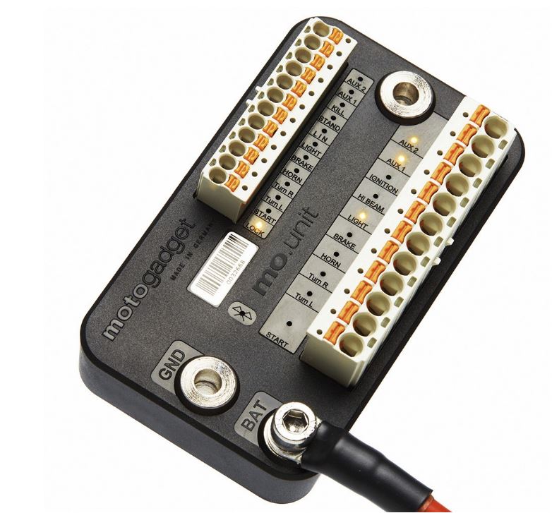 Motogadget Mo.Unit Blue Digital Control Unit with Bluetooth Functions