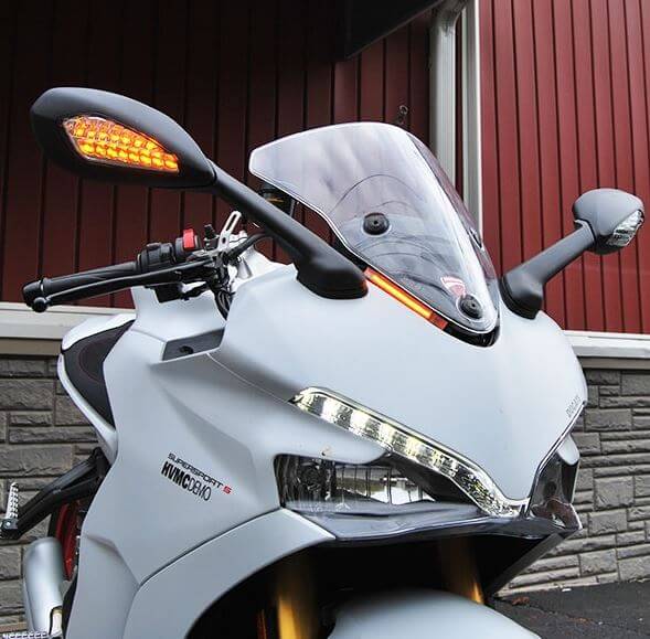 New Rage Cycles Front Turn Signals 2017-2018 Ducati SuperSport 939