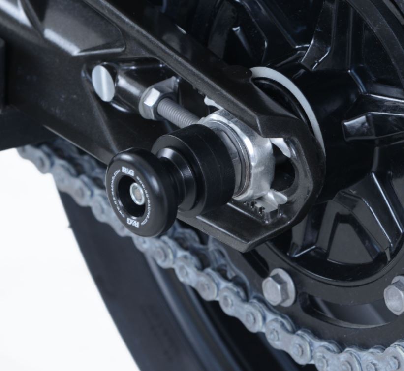 R&G Racing Spindle Sliders Swingarm Spools 2017-2018 BMW G310R / G310GS | SS0046BK