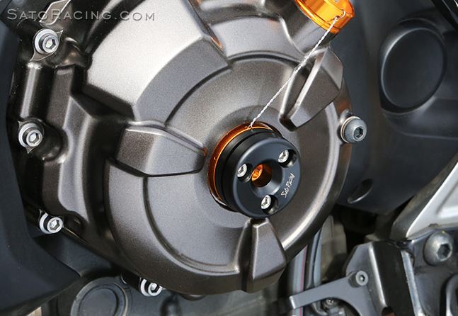 Sato Racing Timing Hole Plug for 2014-2017 Yamaha MT-07 / FZ-07